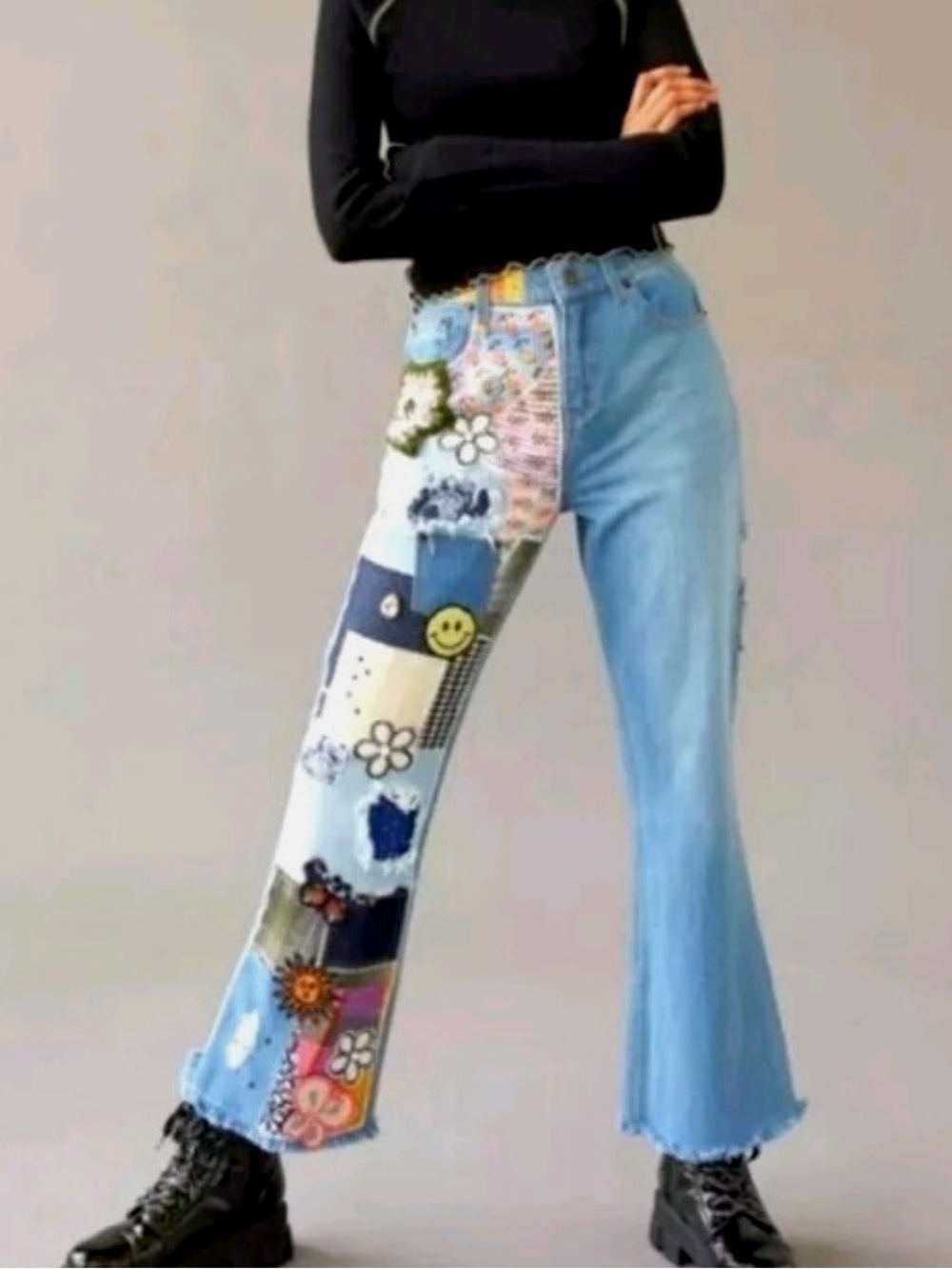 BDG High-Waisted Flare Jean - Indigo Craft